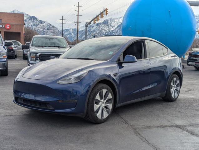 Photo of 2021 Blue Tesla Model Y