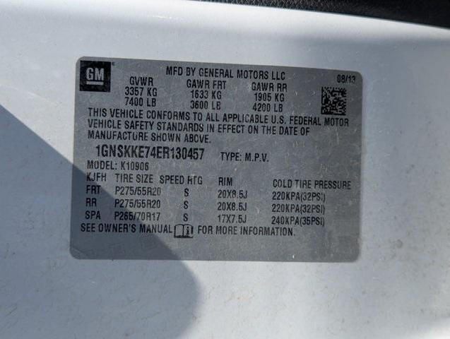 Photo of 2014 Summit White Chevrolet Suburban
