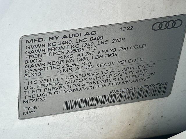 Photo of 2023 Ibis White Audi Q5