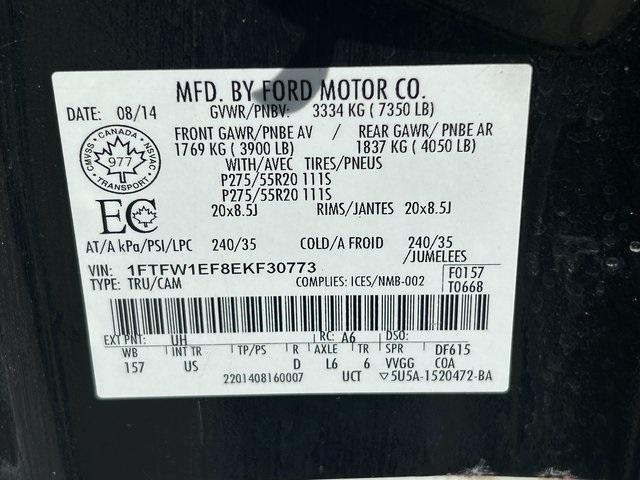 Photo of 2014 Tuxedo Black Metallic Ford F-150