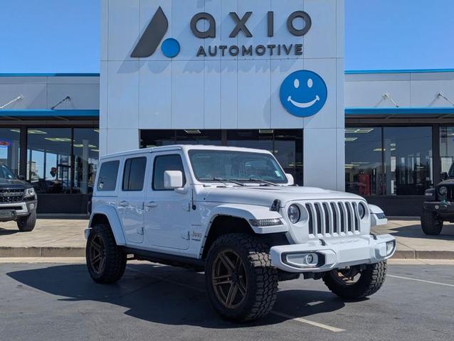 Photo of 2020 Bright White Clearcoat Jeep Wrangler Unlimited
