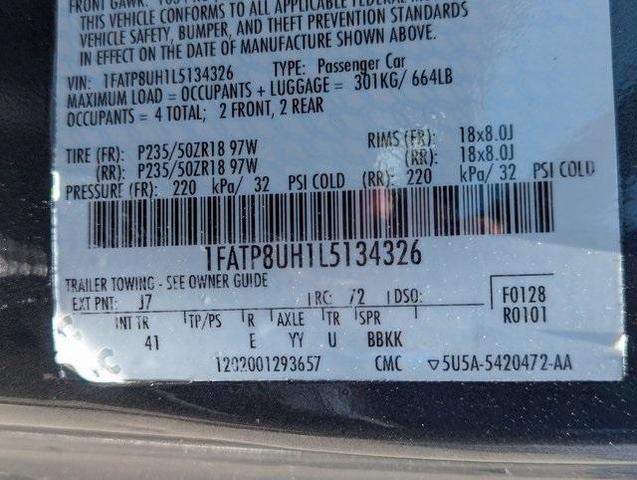 Photo of 2020 Magnetic Ford Mustang