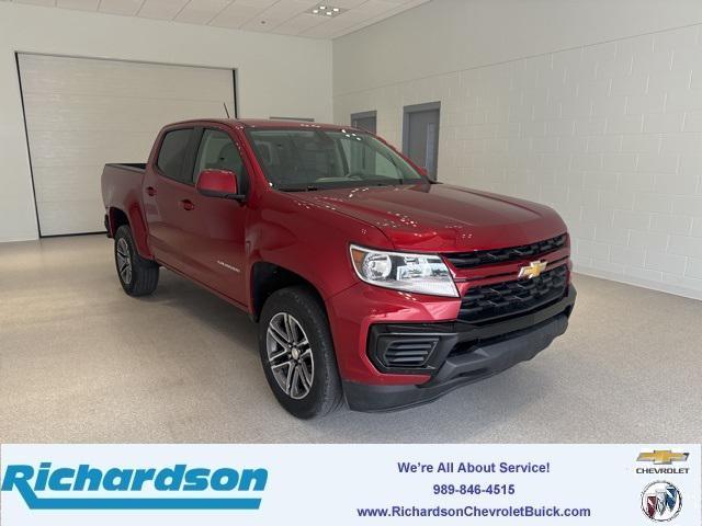 Photo of 2021 Cherry Red Tintcoat Chevrolet Colorado