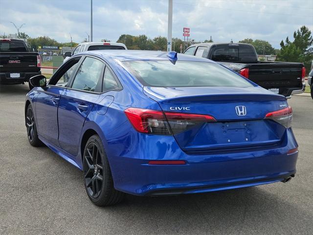 Photo of 2024 Aegean Blue Metallic Honda Civic