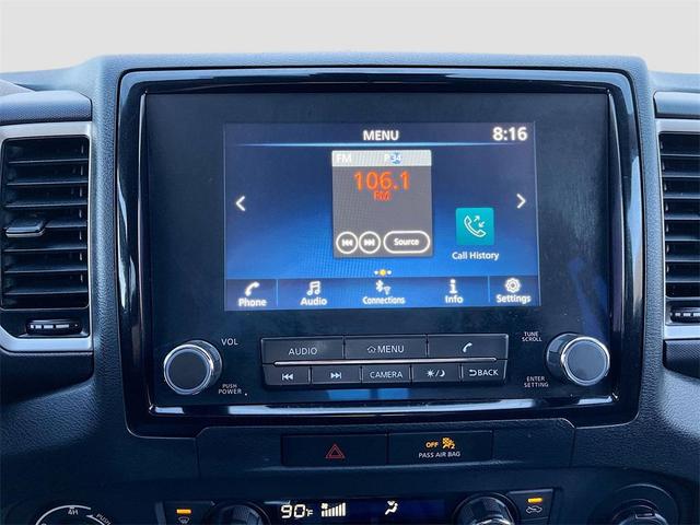 Photo of 2022 Glacier White Nissan Frontier