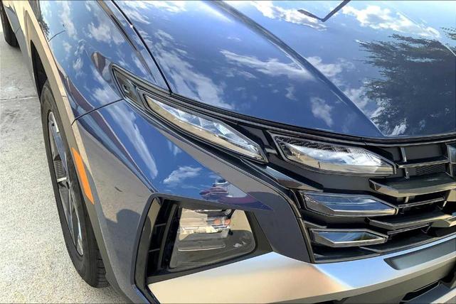 Photo of 2025 Atlantic Blue Hyundai TUCSON