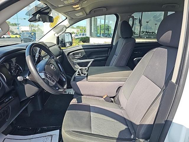 Photo of 2023 Glacier White Nissan Titan XD