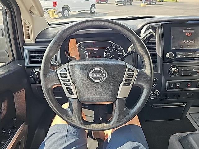 Photo of 2023 Glacier White Nissan Titan XD