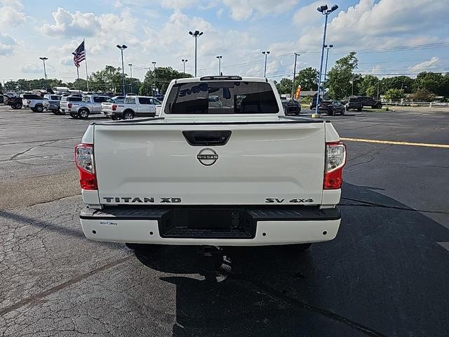 Photo of 2023 Glacier White Nissan Titan XD
