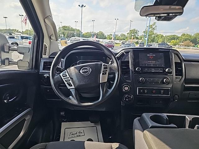 Photo of 2023 Glacier White Nissan Titan XD