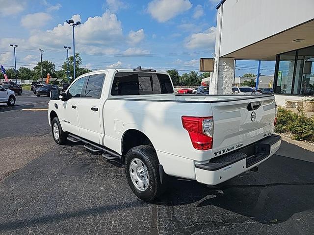 Photo of 2023 Glacier White Nissan Titan XD