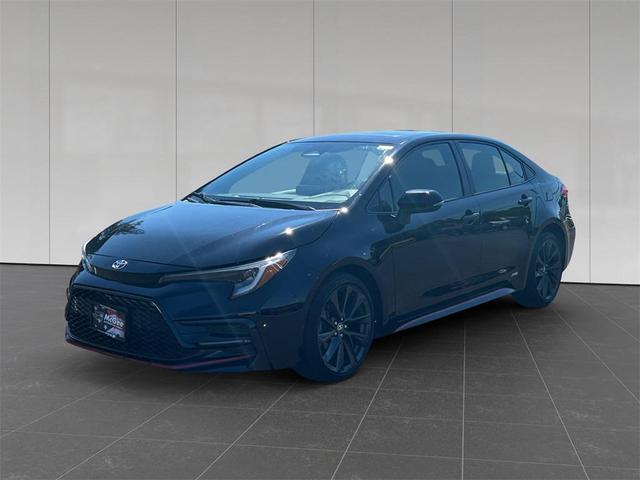 Photo of 2023 Midnight Black Metallic Toyota Corolla Hybrid