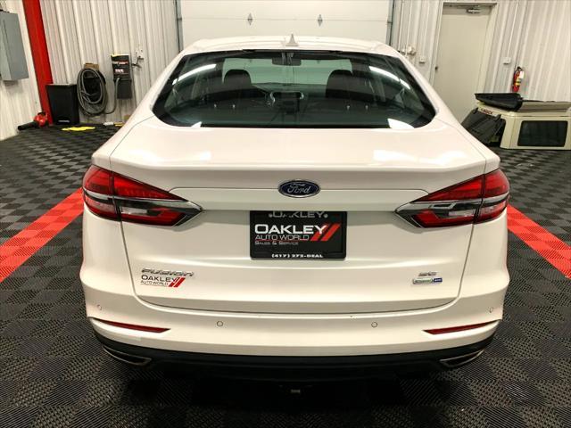Photo of 2020 White Ford Fusion