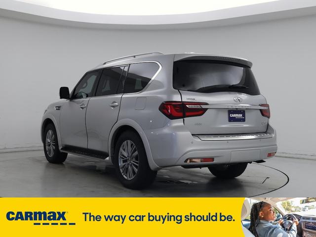 Photo of 2021 Silver INFINITI QX80