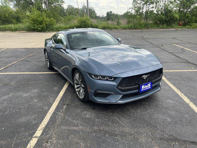 Photo of 2025 Vapor Blue Metallic Ford Mustang