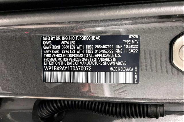 Photo of 2026 QUARTZITE GREY Porsche Cayenne