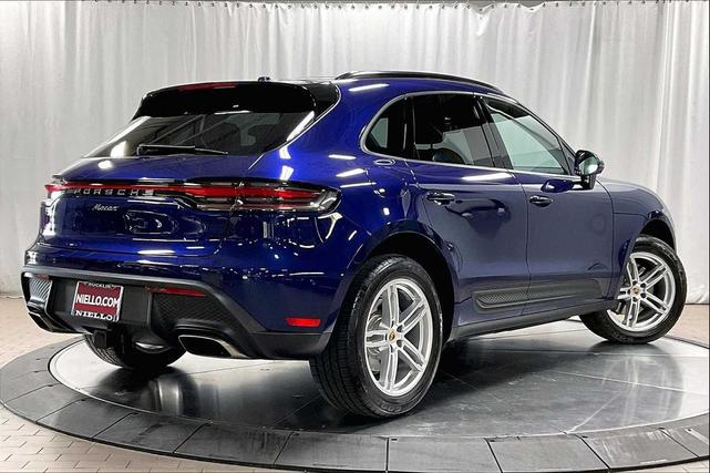 Photo of 2025 Gentian Blue Metallic Porsche Macan