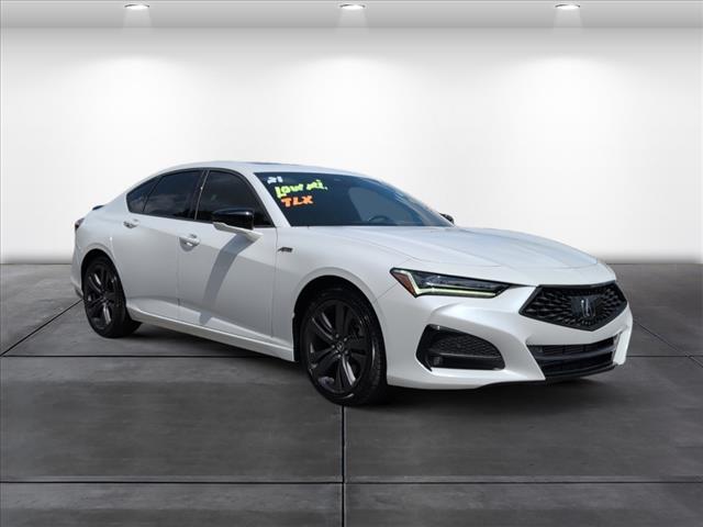 Photo of 2021 Platinum White Pearl Acura TLX