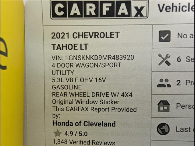 Photo of 2021 Shadow Gray Metallic Chevrolet Tahoe
