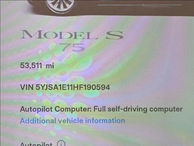 Photo of 2017 Black Tesla Model S