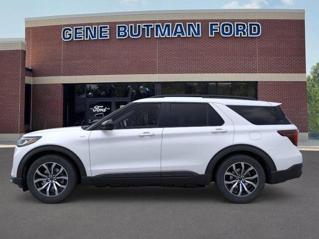 Photo of 2025 Star White Metallic Tri-Coat Ford Explorer