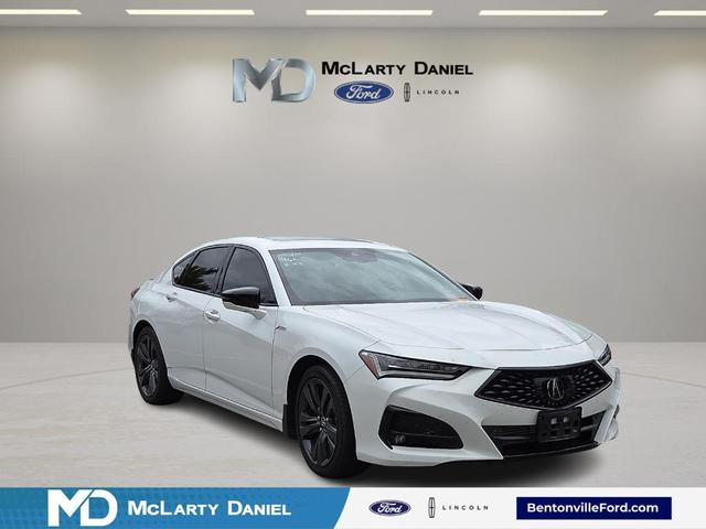 Photo of 2023 Platinum White Pearl Acura TLX