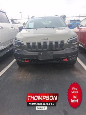 Photo of 2021 Olive Green Pearlcoat Jeep Cherokee