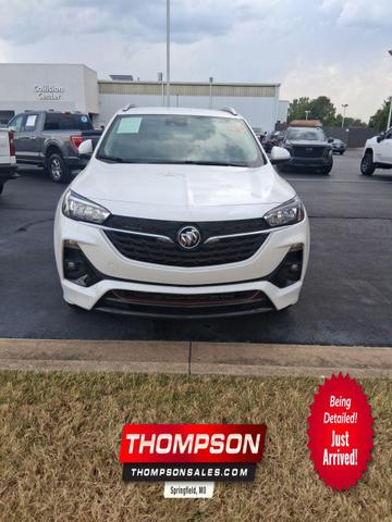 Photo of 2023 White Frost Tricoat Buick Encore GX