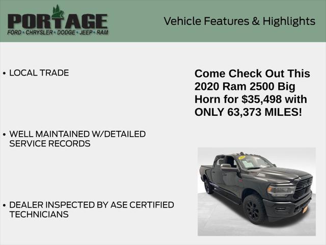 Photo of 2020 Diamond Black Crystal Pearlcoat RAM 2500