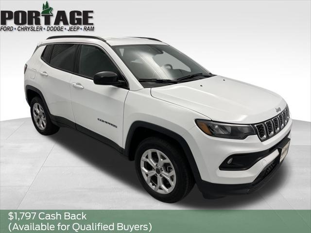Photo of 2025 Bright White Clearcoat Jeep Compass
