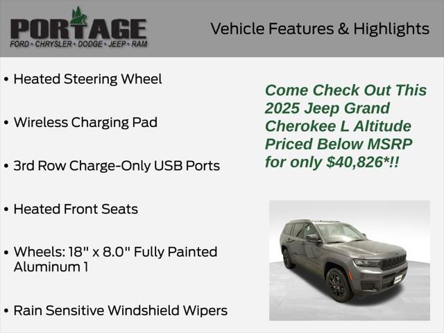 Photo of 2025 Baltic Gray Metallic Clearcoat Jeep Grand Cherokee L