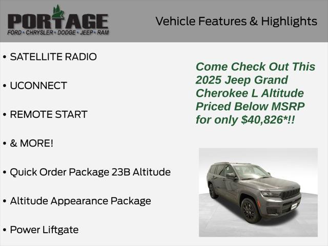 Photo of 2025 Baltic Gray Metallic Clearcoat Jeep Grand Cherokee L