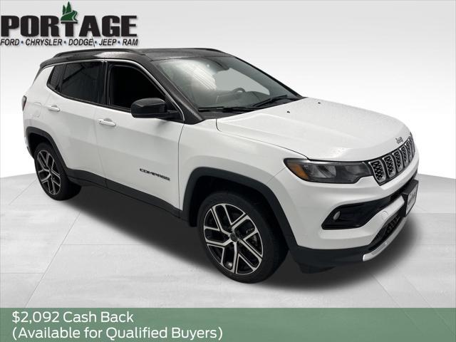 Photo of 2025 Bright White Clearcoat Jeep Compass
