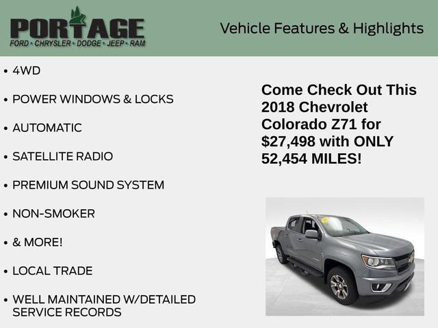 Photo of 2018 Satin Steel Metallic Chevrolet Colorado