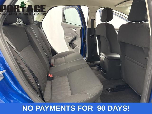 Photo of 2018 Lightning Blue Ford Focus