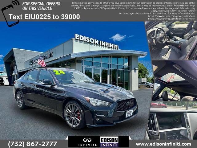 Photo of 2024 Black Opal Meta INFINITI Q50