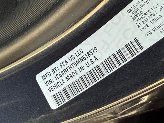 Photo of 2021 Maximum Steel Metallic Clearcoat RAM 1500