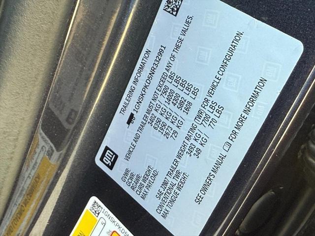 Photo of 2022 Dark Ash Metallic Chevrolet Tahoe