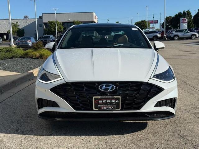 Photo of 2020 Quartz White Hyundai SONATA