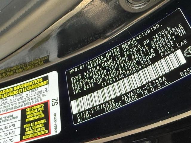 Photo of 2024 Midnight Black Metallic Toyota Camry