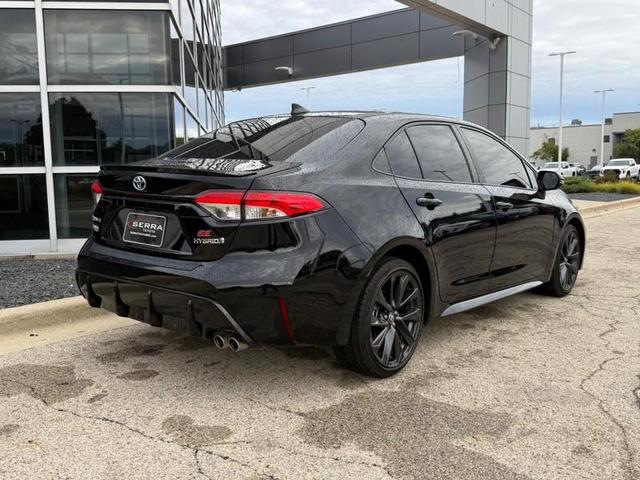 Photo of 2024 Midnight Black Metallic Toyota Corolla Hybrid