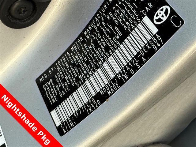 Photo of 2021 Silver Toyota Corolla