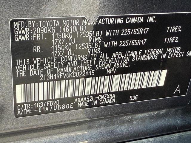 Photo of 2019 Magnetic Gray Metallic Toyota RAV4