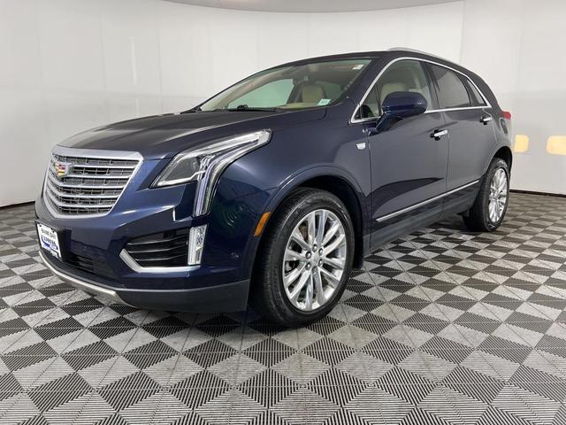 Photo of 2017 Dark Adriatic Blue Metallic Cadillac XT5