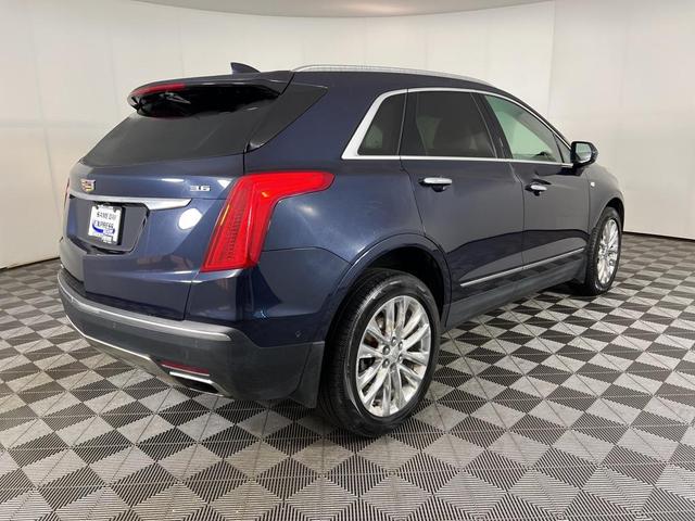 Photo of 2017 Dark Adriatic Blue Metallic Cadillac XT5