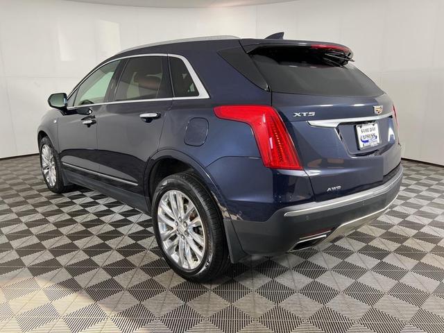 Photo of 2017 Dark Adriatic Blue Metallic Cadillac XT5