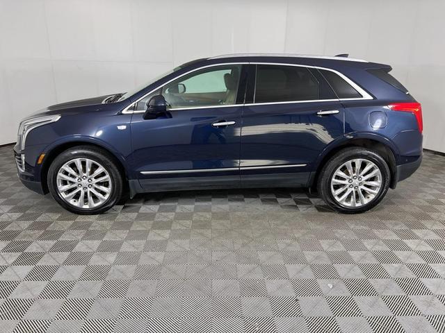 Photo of 2017 Dark Adriatic Blue Metallic Cadillac XT5