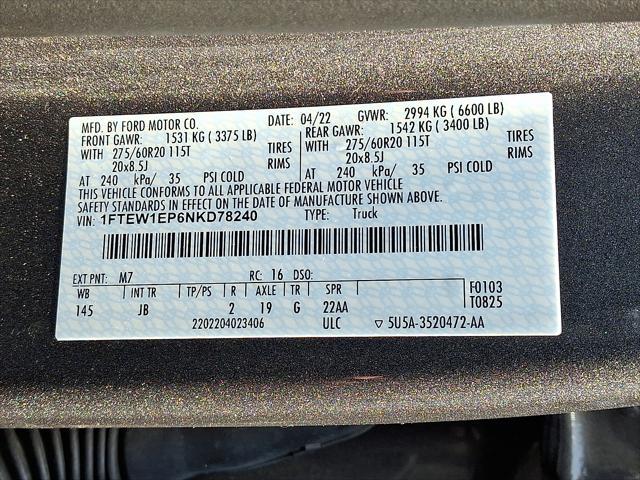 Photo of 2022 Carbonized Gray Metallic Ford F-150