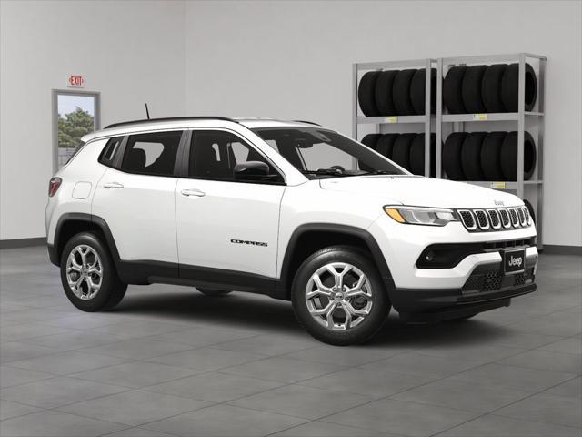 Photo of 2025 Bright White Clearcoat Jeep Compass