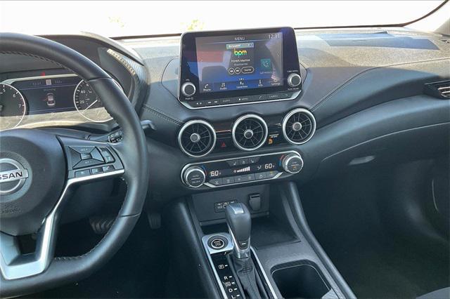 Photo of 2023 Aspen White Tricoat Nissan Sentra